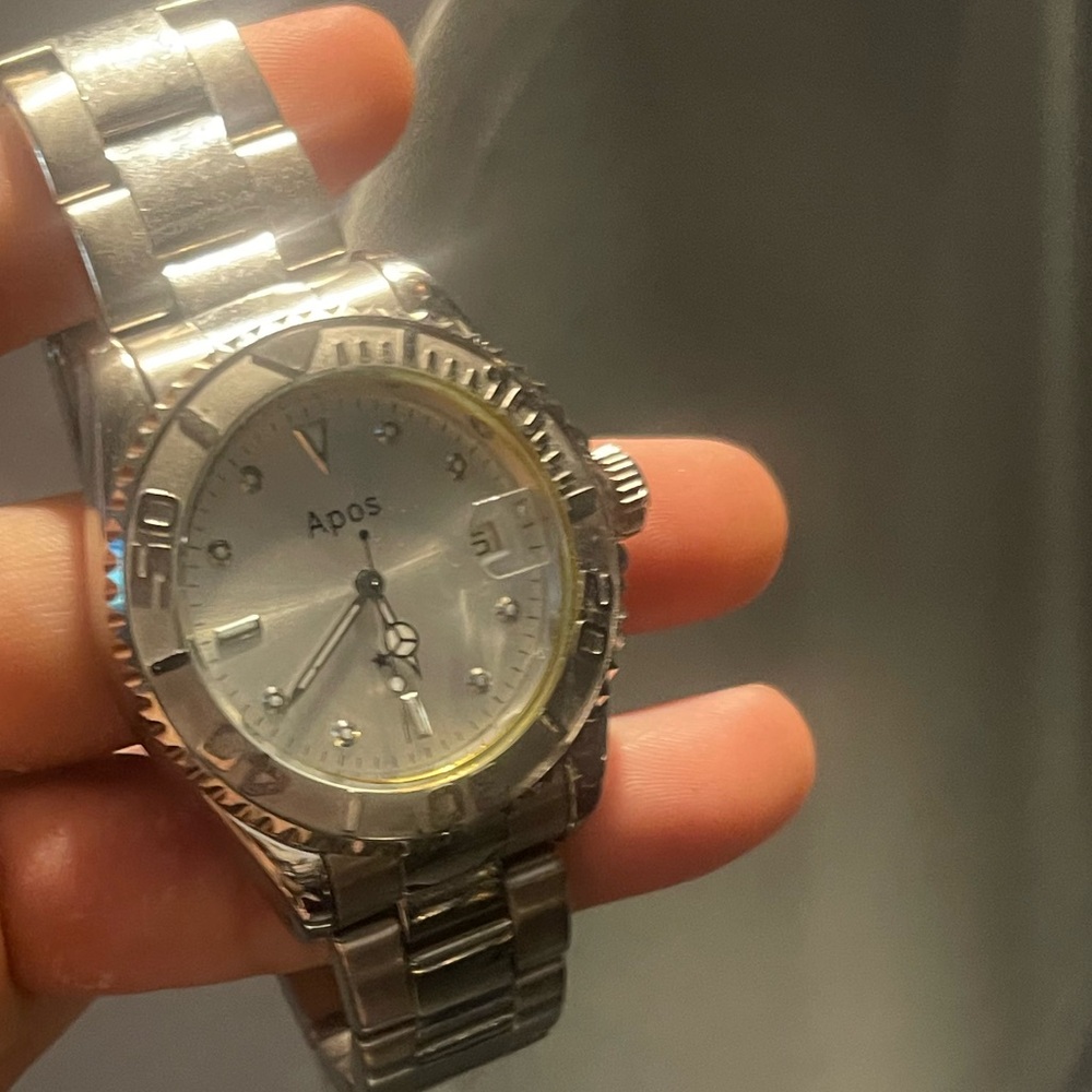 Silver Men's Watch